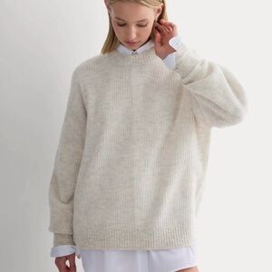 Everlane Cocoon Alpaca Blend Sweater